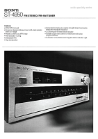 Sony ST-4950 - Brochure 